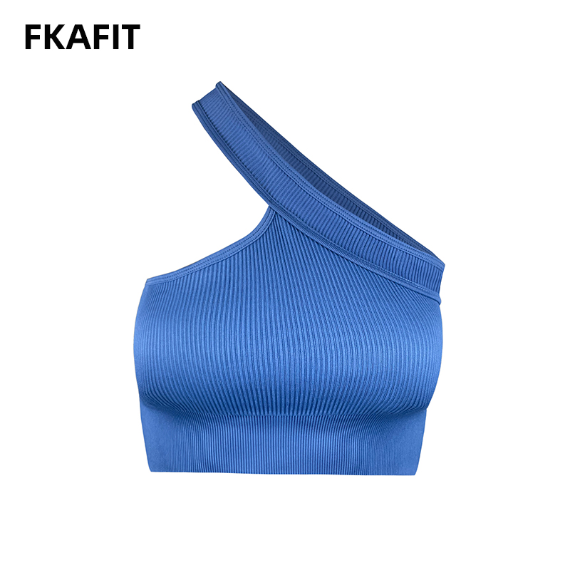 Sports Bra High Impact - Women's Cropped Yoga Bra Sexy One