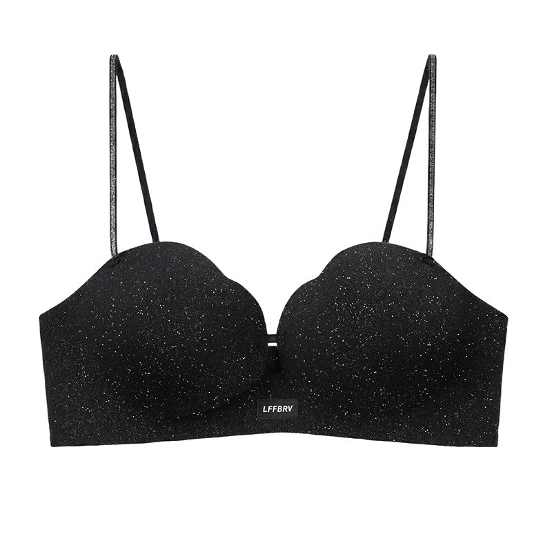 Bralette Wireless Soft - New Arrival Glitter Push Up Bra
