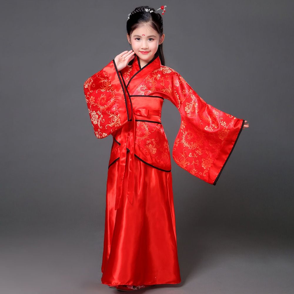 Fashion Ethnic Children's Anci - Robe Silk Women 评论和价格