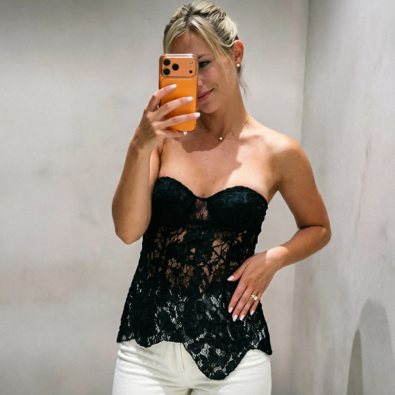 HXAO Corset Tube Top Women Str - Strapless Bra Backless 评论和价格