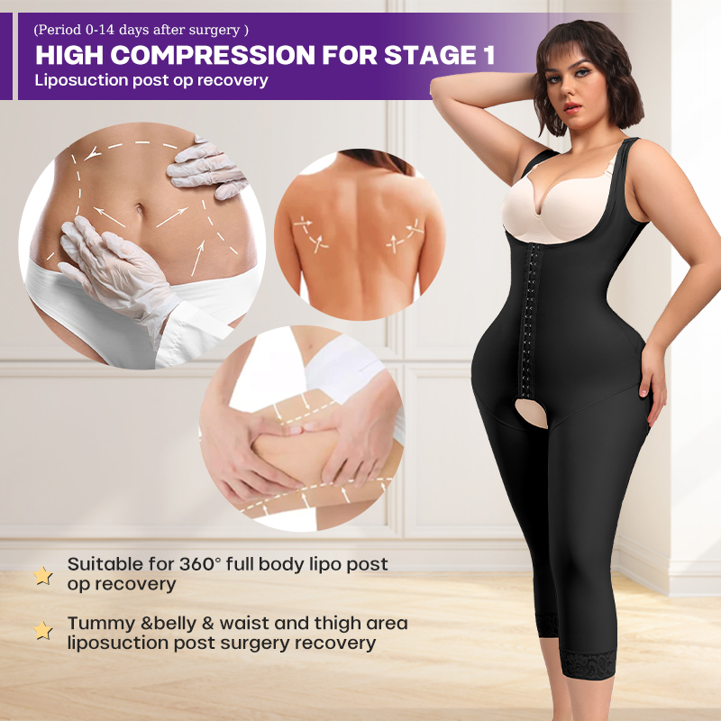 Compression Tummy Control Full - Shapewear Bodysuit Firm 评论和价格