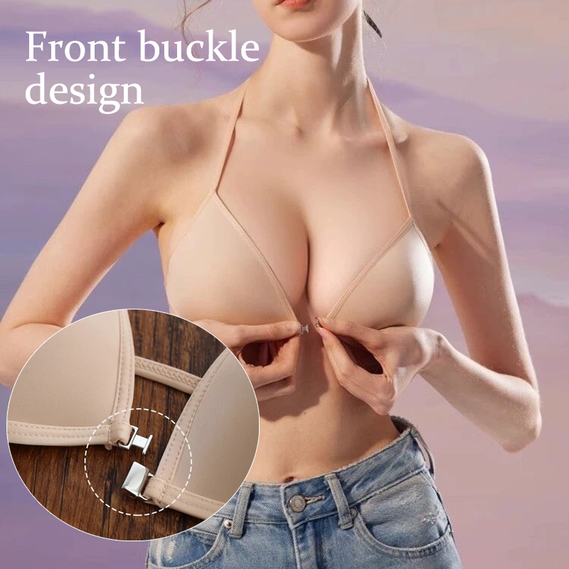 Women Seamless Bras Deep V Nec - Bralette Wireless Soft 评论和价格