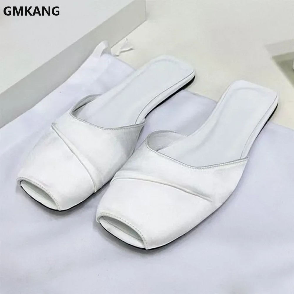 GMKANG Women Satin Square Toe  - Slip Dress Satin 评论和价格