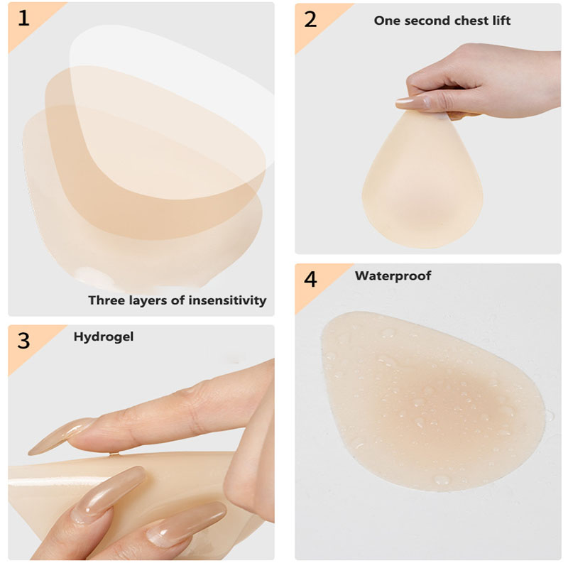Waterdrop Invisible Bra Silico - Nipple Cover Pasties 评论和价格