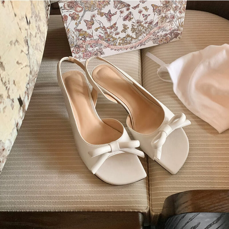 Elegant bow satin low heels sa - Slip Dress Satin 评论和价格
