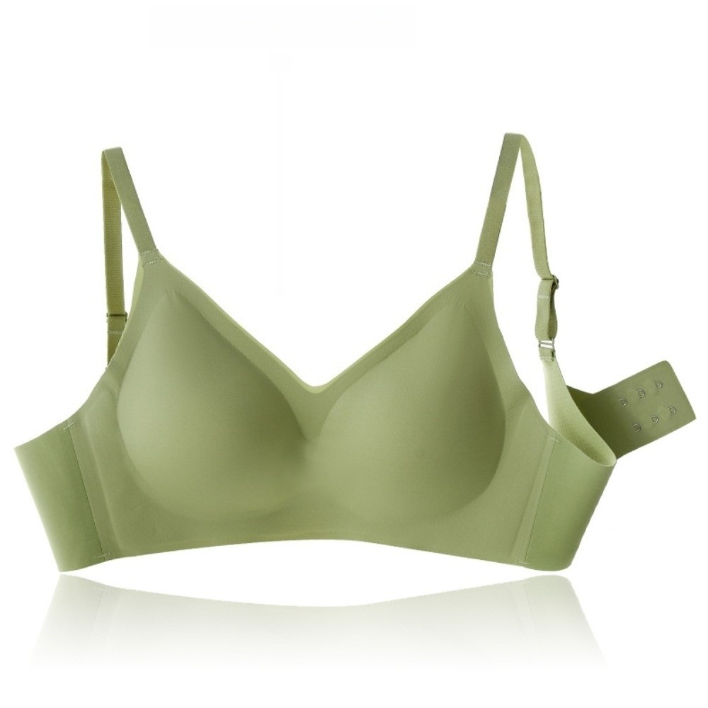 Push Up Wireless Bra Gathered  - Bralette Wireless Soft 评论和价格