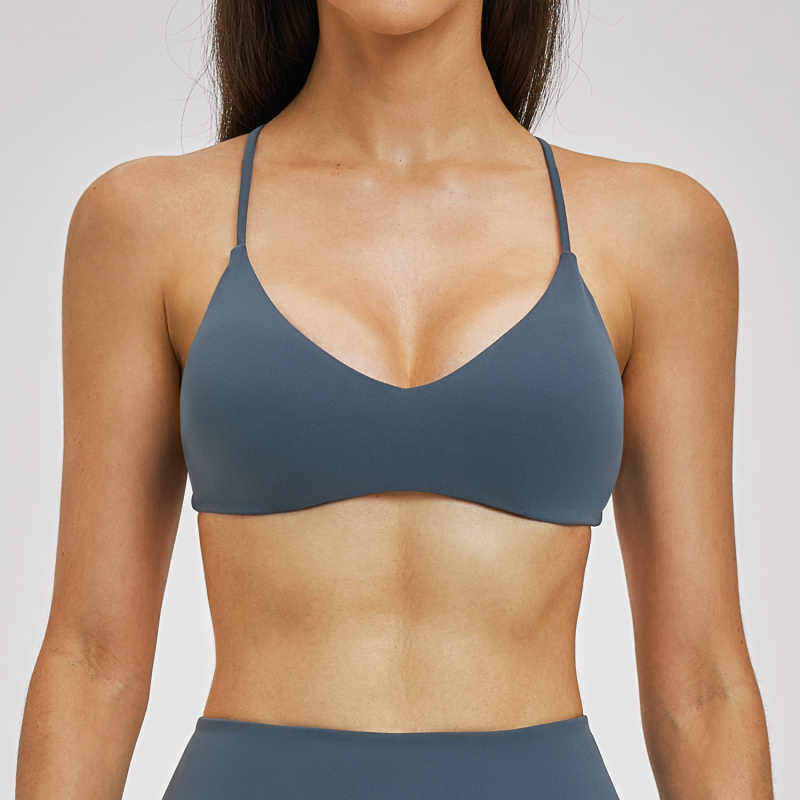 Backless Yoga Bra Gym Women Sp - Sports Bra High Impact 评论和价格