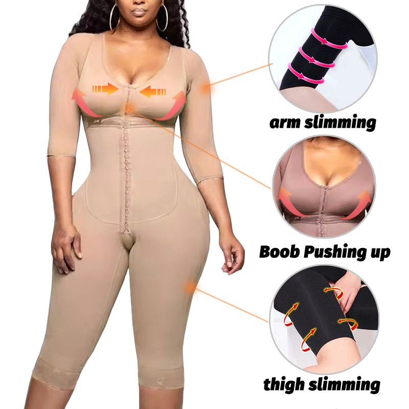 Full Body Colombian Girdles Sh - Shapewear Bodysuit Firm 评论和价格