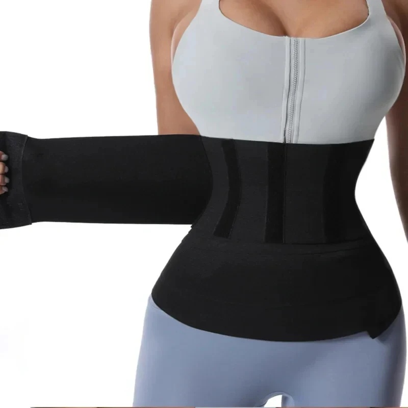 1/2Pcs Bandage Wrap Trimmer Be - Shapewear Bodysuit Firm 评论和价格
