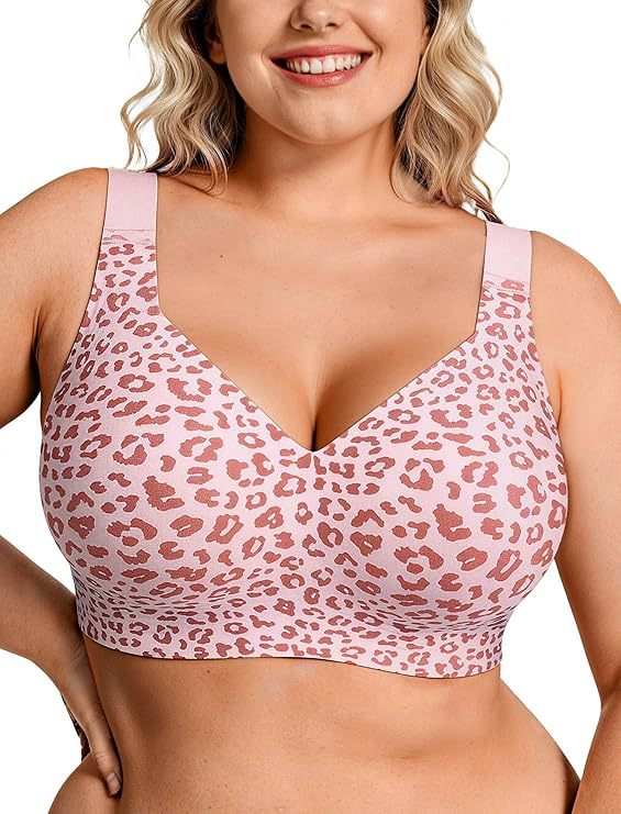 Plus Size Wireless Jelly Bra W - Push Up Bra Padded 评论和价格