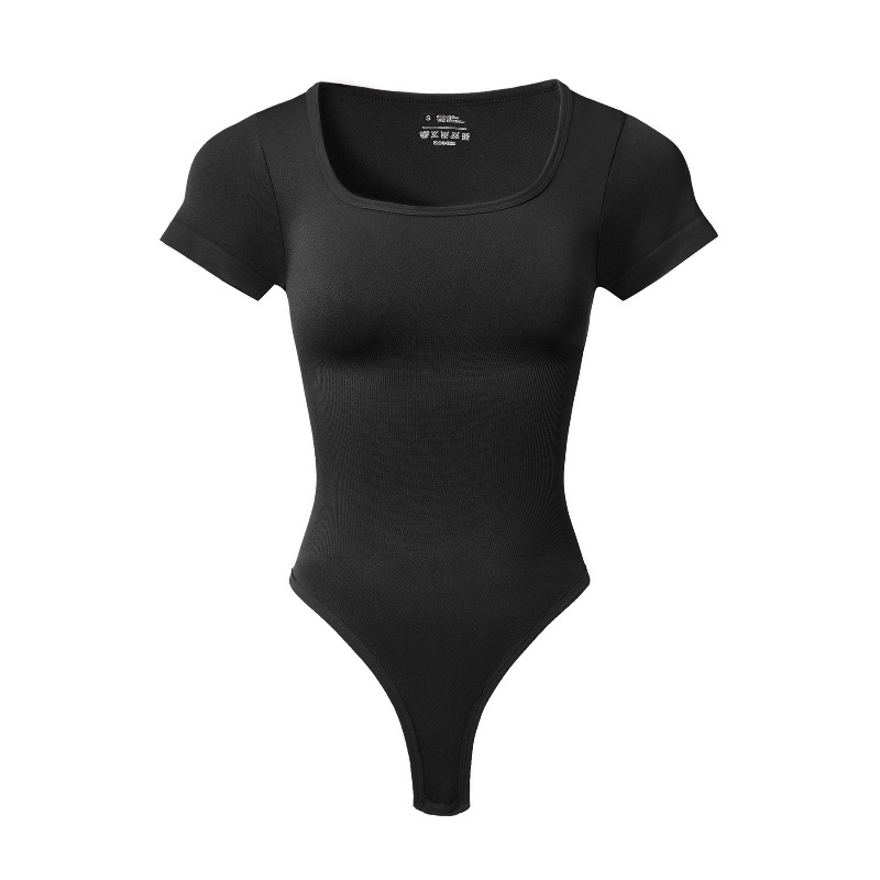 Women Plus Size Square Neck Sh - Shapewear Bodysuit Firm 评论和价格